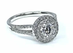 Bague diamant 0,40 carat E VS2