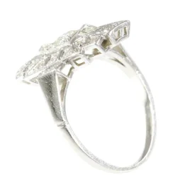 Bague diamant Art Déco des années 1950