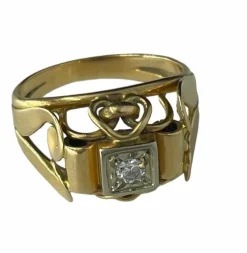 Bague Diamant Art deco