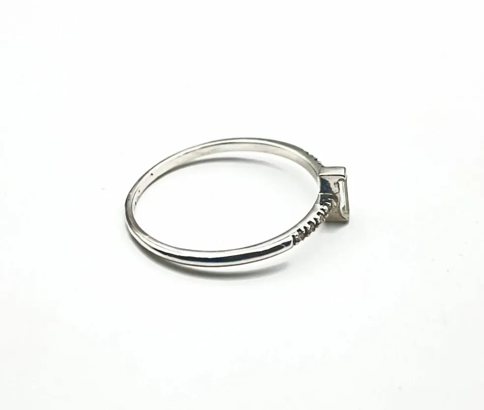 Bague Diamant Baguette Vintage