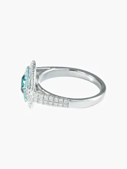 Bague Diamant bleu
