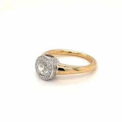 Bague Diamant coussin