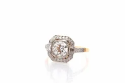 Bague diamant de 1,01cts E/SI2