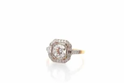 Bague diamant de 1,01cts E/SI2