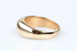 Bague diamant en or jaune