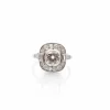 Bague diamant E/VS2 de 1,17cts en platine