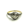 Bague diamant Jugendstil 1900