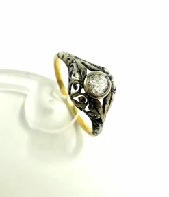 Bague diamant Jugendstil 1900