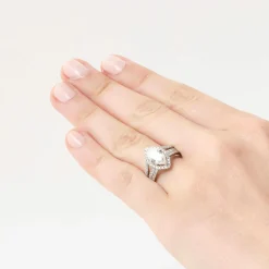 Bague diamant marquise 1.59ct