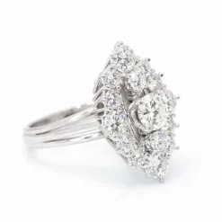 Bague Diamant Or blanc