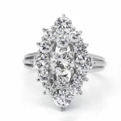 Bague Diamant Or blanc