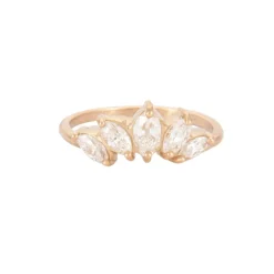 Bague diamant or jaune