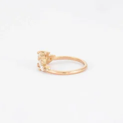 Bague diamant or jaune