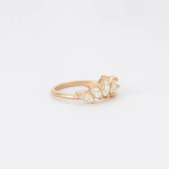 Bague diamant or jaune