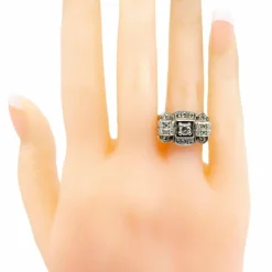 Bague Diamant Platine