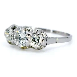 Bague Diamant Platine