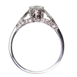 Bague Diamant Platine