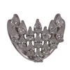 Bague diamant poires or blanc