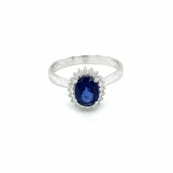 Bague Diamant Saphir
