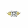 Bague Diamant Solitaire Taille Princesse 3.00 carats