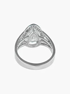 Bague Diamant taille Poire
