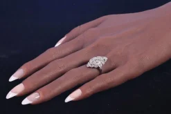 Bague diamant vintage