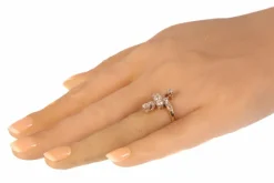Bague diamant vintage