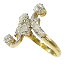 Bague diamant vintage