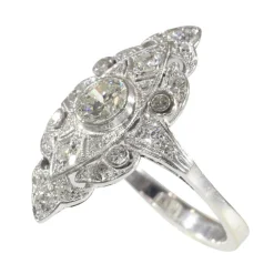 Bague diamant vintage