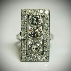 Bague Diamants 1950