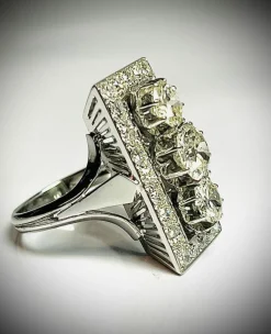 Bague Diamants 1950