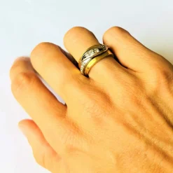 Bague Diamants 2 Ors