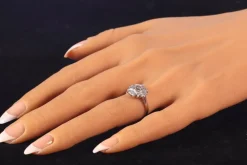 Bague Diamants Art déco