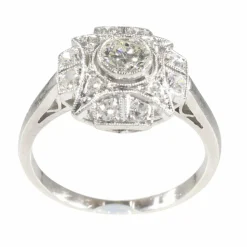 Bague Diamants Art déco