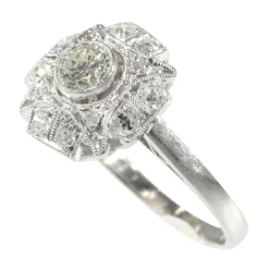 Bague Diamants Art déco