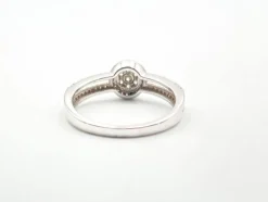 Bague Diamants Chaton Rond