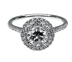 Bague diamants couleur G