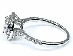 Bague diamants couleur G