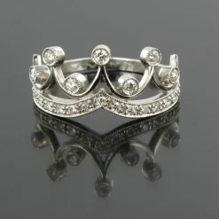 Bague Diamants Couronne