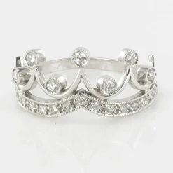 Bague Diamants Couronne