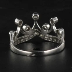 Bague Diamants Couronne