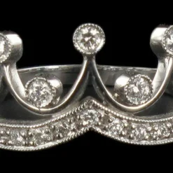 Bague Diamants Couronne