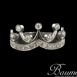 Bague Diamants Couronne