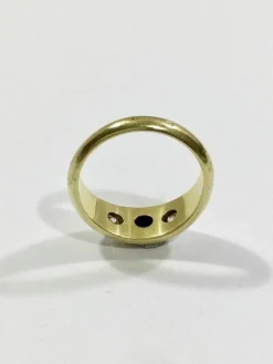 Bague Diamants et Saphir