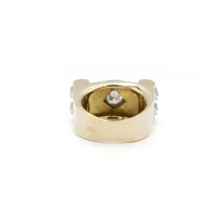 Bague Diamants et Saphirs