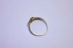 Bague Diamants et Saphirs taille marquise