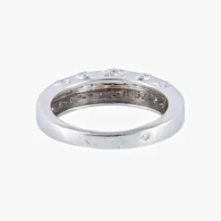Bague Diamants Lune et Etoiles