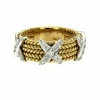 Bague Diamants motif corde