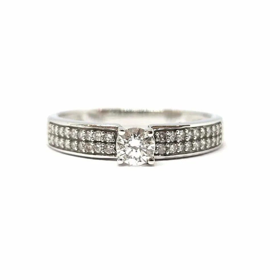 Bague Diamants Or