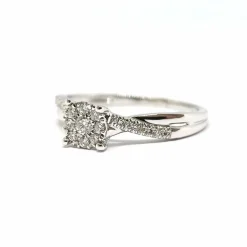 Bague Diamants Or